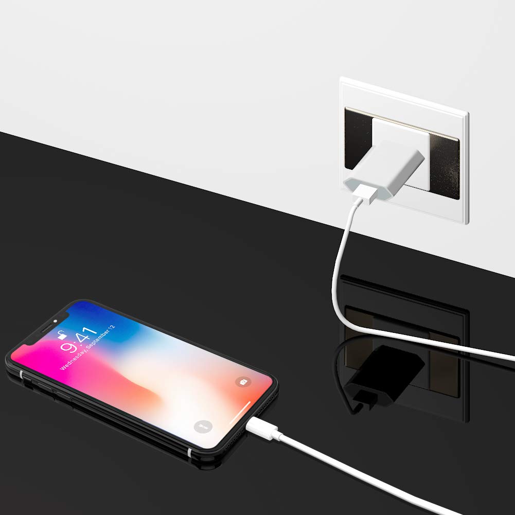 Câbles 2Pack1M Adaptateur USB Universel Mural & Chargeur Phone pour