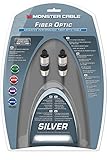 Monster Silver Advanced Performance Fiber Optic Audio Cable - 8 ft.
