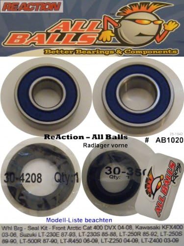 Front wheel for ARCTIC CAT KAWASAKI SUZUKI of ALL BALLS