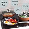 Non-Stick-Cooking-Pans-and-Pots-Set-5-pcs-Oven-Safe-Copper-Cookware-Saucepan-Pots-with-Lids-Kitchenware-Frying-Pan-by-Nuovva Non-Stick Cooking Pans and Pots Set - 5 pcs Oven Safe Copper Cookware - Induction Hob Saucepan Pots with Lids…
