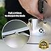 KLEVA SHARP PLATINUM Metal Dual Action Professional Knife Sharpener - The Professional Standard Hot and Cold Sharpen for your Knives