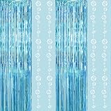 Ocean Blue Under the Sea Party Decoration Tinsel