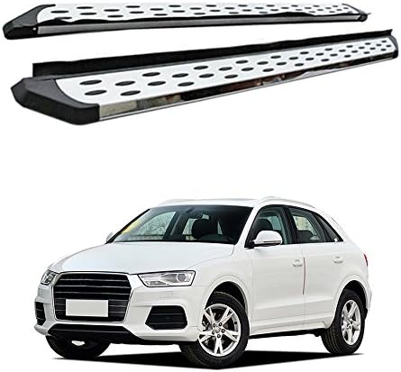 サイドステップ 車のペダル Fits 新品 For Audi Q3 12 18 Nerf Running Bar Step Side 自動車ペダル Board