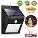 Solar Sensor Lights, Solar Led Lights 20 LED Solar Motion Sensor Lights Waterproof Motion Sensor Outdoor Solar Lights for Deck, Fence, Steps ( 2 Pack)
