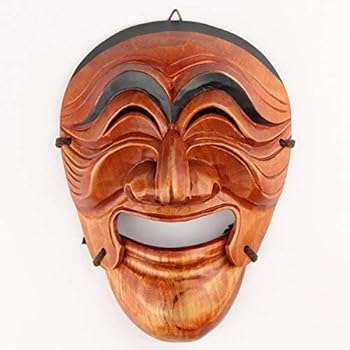 Amazon com Real Human Face Size Korea Traditional Hahoe 