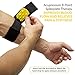 Clinically Fit Adjustable Tennis Elbow Brace Compression Strap with Interchangeable Heat, Cold, and Acupressure Packs for Tendonitis
