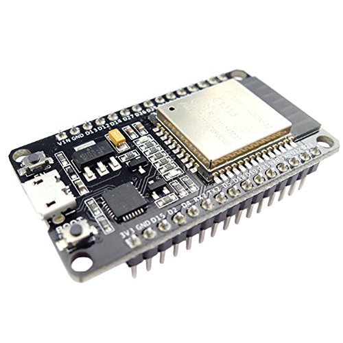 IZOKEE ESP32 Development Board WiFi + Bluetooth ESP32-DEVKITC NodeMCU Module Ultra-Low Power Consumption 2-In-1 Dual Core 2.4 GHz ESP-WROOM-32 Chip Soldered ESP-32S Board