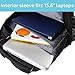 JETPAL Protective Water Resistant Backpack for Laptops Up to 15.6 Inch