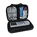 Hermitshell Hard EVA Travel Case Fits HealthmateForever YK15AB TENS Unit Electronic Pulse Massager Tennis Elbow,Carpal Tunnel Syndrome,Arthritis, Bursitis,and Other Inflammation Ailments