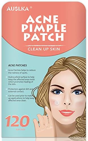 Acne Pimple Master Patch, Acne Spot Treatment, Hydrocolloid Acne Dots for Face (120 Patches)