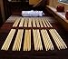 80 Pc Set of Bamboo Double Point Knitting Needles by Curtzy - Hook and Needle Kit in Free Cotton Storage Case - The Best Set for Beginners and Professionals.