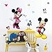 Mickey Minnie Mouse Kids Room Decor Disney Wall Sticker Cartoon Mural Decal Home 1pc