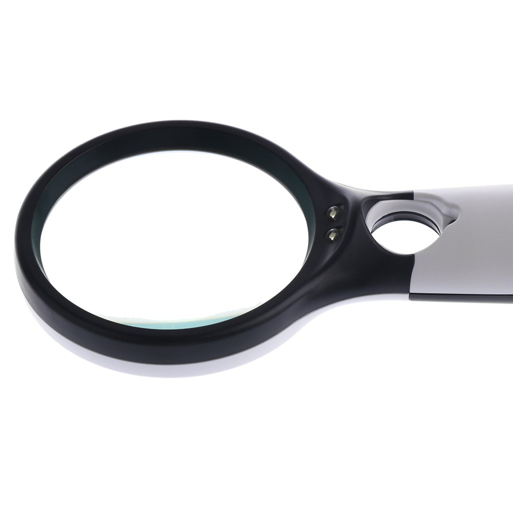 Magnifiers Office Products 50X Lighted Jewelers Loupe Magnifier with