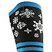 Gmark Women's Over-the-Calf Tube Socks Knee High Performance Valentine Sock Blue