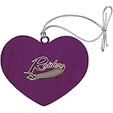 GRAPHICS & MORE University of Mount Union Primary Logo Heart Love Wood Christmas Tree Holiday Ornament