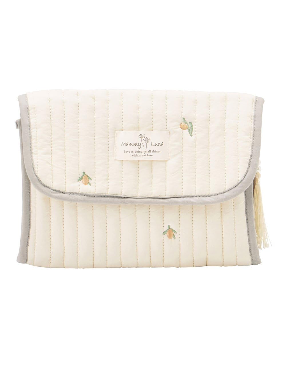 MAMMY LUNA マミールナ 母子手帳ケース お薬手帳 マルチケース イブル ヌビキルト 綿100 キルト フリー オリーブ商品画像