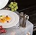 Plastic Cutlery Silverware Extra Heavyweight Disposable Flatware, Full Size Cutlery Combo, 32 Forks, 32 Knifes, 32 Spoons, Value Pack 96 Count