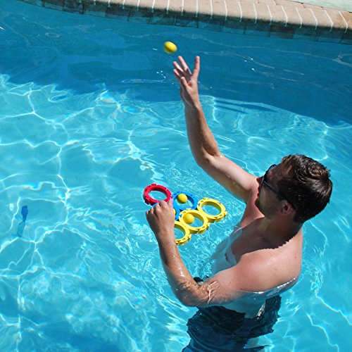 Water Sports Itza Floaty Pong Backyard and Pool Game 51WLcrkqslL - Water Sports Itza Floaty Pong Backyard and Pool Game