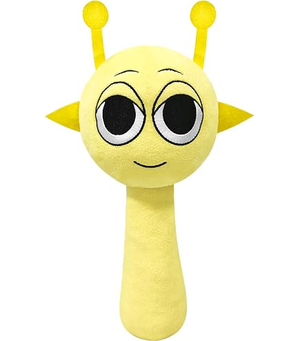 Peluche Sprunki Wenda Orange 10 Pouces - Doux Jouet Collection Fans Sprunki