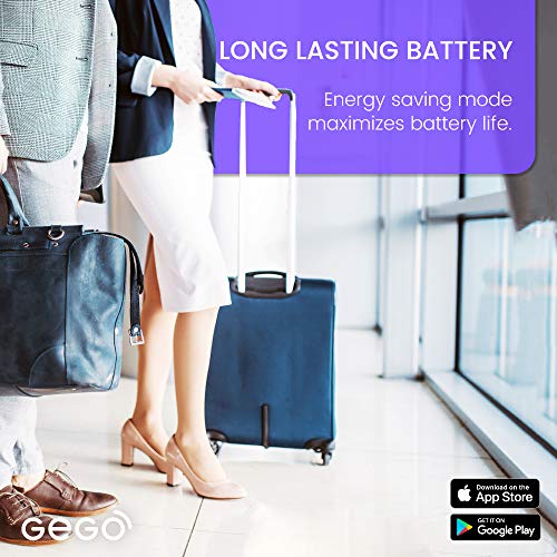 GEGO Luggage Tracker Worldwide Real Time Tracking Device Travel