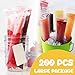 Popsicle Molds Bags With Telescopic Funnel,2.34×8.58