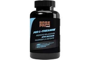 Pro L-Theanine – 180 Vegetarian Capsules – 250 mg L-Theanine per Capsule – Helps to Temporarily Promote Relaxation – Made in 