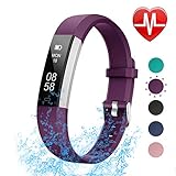 LETSCOM Fitness Tracker with Heart Rate Monitor, Slim Sports Activity Tracker Watch, Waterproof Pedometer Watch with Sleep Monitor, Step Tracker for Kids, Women, and Men