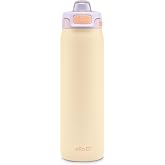 Ello Pop &amp; Fill Stainless Water Bottle, Sip or Chug, Pastel Paradise, 22 Ounces (Pack of 6)