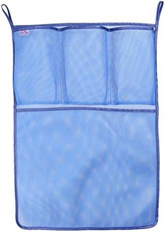 Bath Toy Organizers for Baby, toddlers and Kids, by InsideSmarts (1, Blue)