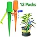 KasePlus [New] Plant Self Watering Spikes, Plant Waterer, 12 PCS Plant Watering Devices with Slow Release Control Valve