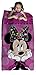 Disney Minnie Mouse Pink 2-Piece Plush Slumber Bag and Backpack Set, 30