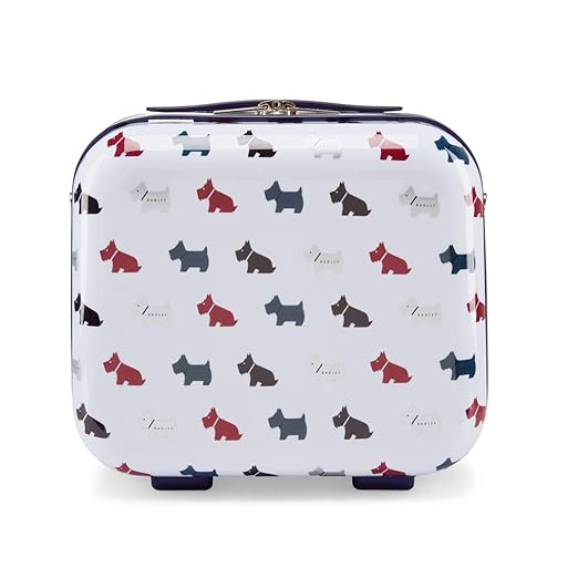 Radley Luggage Multi Dog White Vanity Case RDH0104021 Amazon.co.uk