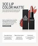 3CE 3 Concept Eyes Lip Color MATTE 100% Authentic (#908 Warm & Sweet)