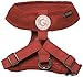 Gooby - Freedom Harness II, Choke Free Mesh Harness for Small Dogs with Microsuede Straps, Red, Medium