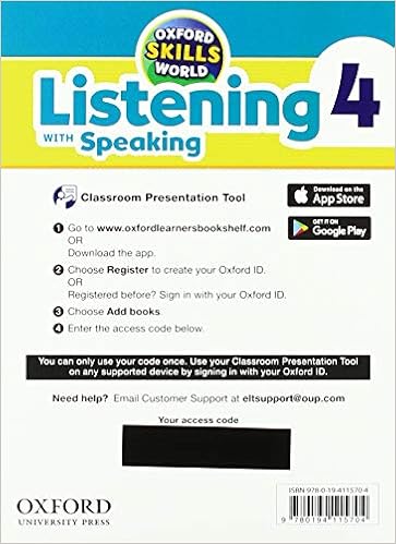 Oxford Skills World Listening Speaking 4 Classroom