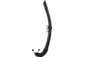 Cressi Corsica, Flexible Rubber Snorkel for Scuba Diving, Freediving and Spearfishing - Solid and Camouflage colors - made in