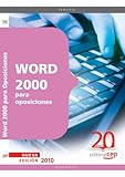 Image de Word 2000 para oposiciones