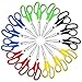 Scissors, VERONES 8 Inch Soft Comfort-Grip Handles & Stainless Steel Sharp Blades Perfect for Cutting Paper, Fabric Photos, More, 15-Pack primary