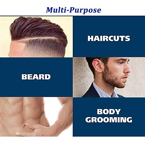 Goglor Hair Clipper Beard Trimmer,Electric Rechargeable Hair Cutting Kit Hair Trimmer Cordless Upgraded 1 Set (18 Pieces) Stainless Steel for Men&Kids,with Hair Clipper Teeth Cut Flat Cleaning Brush - Thumbnail 6