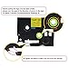 2 Pack Compatible Brother P-touch Extra Strength TZe Tape TZe-S631 TZ-S631 Black on Yellow Laminated TZ Tape for Brother P Touch Label Maker PT-D210 PT-H100 PT-D600 (0.47