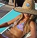 Sunga Life Surf Straw Hat for Lifeguard, Beach, Sun