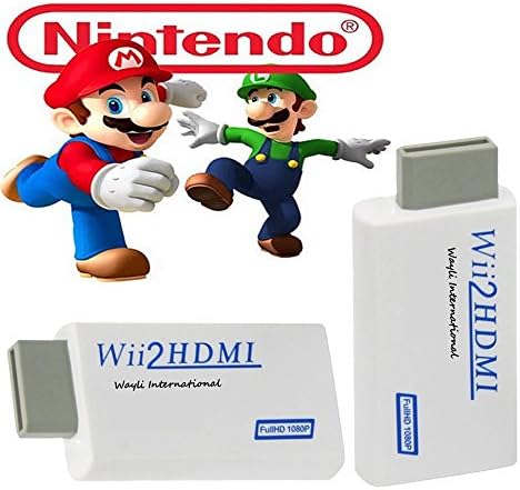 YOUBY2 Wii To HDMI Converter 1080P Output Video Audio Converter Adapter For All Wii Display Modes