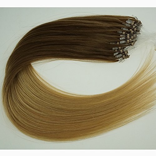 18 50g 100s Micro Ring Loop 100 Human Hair Extensions Ombre Hair