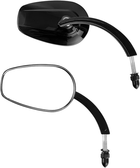 Motorcycle Mirrors Set For Harley Touring Road King Street 500 750