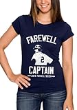 BeWild Brand - Farewell Captain Last Season Girl's T-Shirt #1716-PS