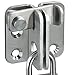 Alise Flip Latch Gate Latch,Shed Door Latch Barn Door Lock Shed Lock Shed Latch,Stainless Steel Locking Latches for Shed Barn Fence Chicken Dog Cage Window Cabinet Backyard Garage,Brushed,S-Size