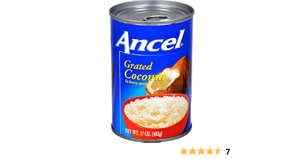 Amazon.com: Goya Ancel en jarabe de coco rallado, 17 Onza – -24 por Caso. :  Comida Gourmet y Alimentos