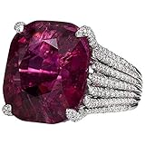 Clearance Sale! Rings for Women, Jiayit Rings Dazzling Women Fashion Natural Ruby Diamond Engagement Antique Ring Christmas Gifts for Women and Girls (8, Silver)