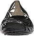 Crocs Women's Isabella Jelly II Flat Sandal, black/black, 8 M US