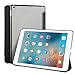 IVSO New iPad 2017 iPad 9.7 inch Case - Ultra Slim Smart Case with Semi-transparent PC Frosted Rubber Back Cover Auto Sleep/Wake Function for Apple iPad 9.7 inch 2017 Tablet(Black)